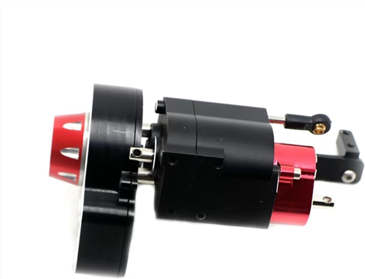 Compatible with Axial for SCX10 II III 1/10 RC Crawler Car Upgrades Parts Accessories Metal 2 for Speed Shiftable Transmission Gearbox RC Car Parts