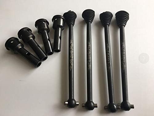 Accessories GTB Racing Losi 5ive-T Steel CVD Set (4 Pcs) dogbone Drive Shaft