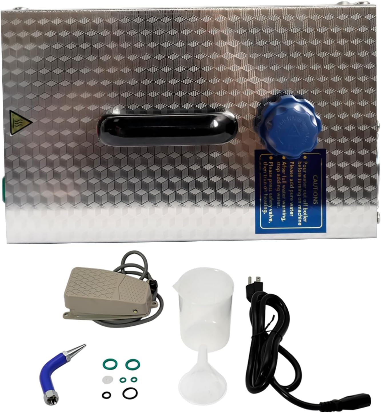 2L Jewellery Steam Cleaner, Gem Washer, Gold&Silver Steam Cleaning, Jewellery Steam Cleaning （110v/1300W）