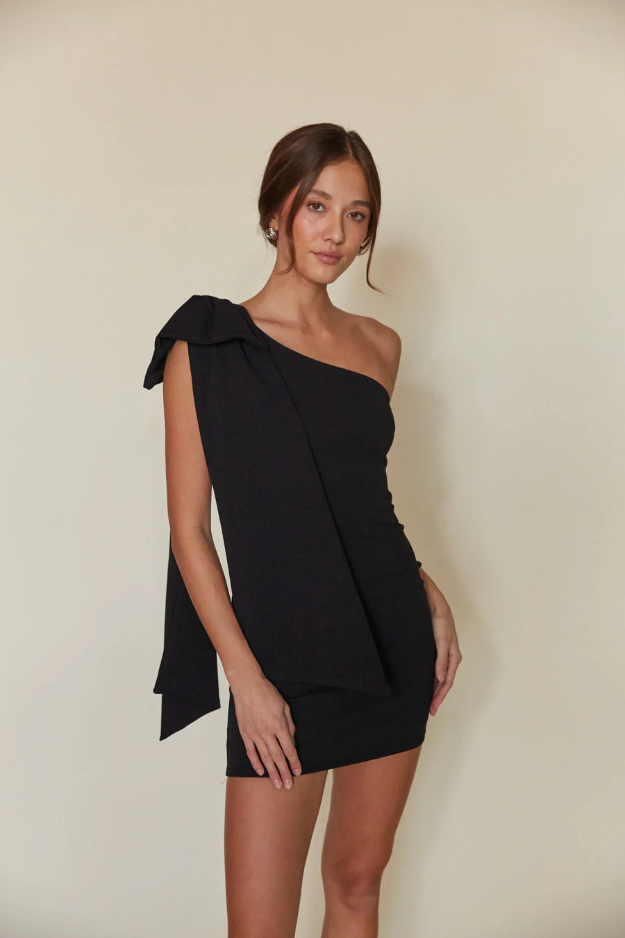 Mischa Bow Bodycon Mini Dress