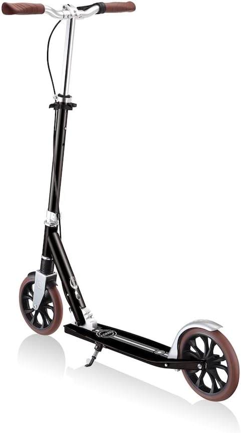 Globber NL 205 Deluxe - Scooter 205 mm ABEC 7 Handbrake Height Adjustable Front Suspension Folding Mechanism