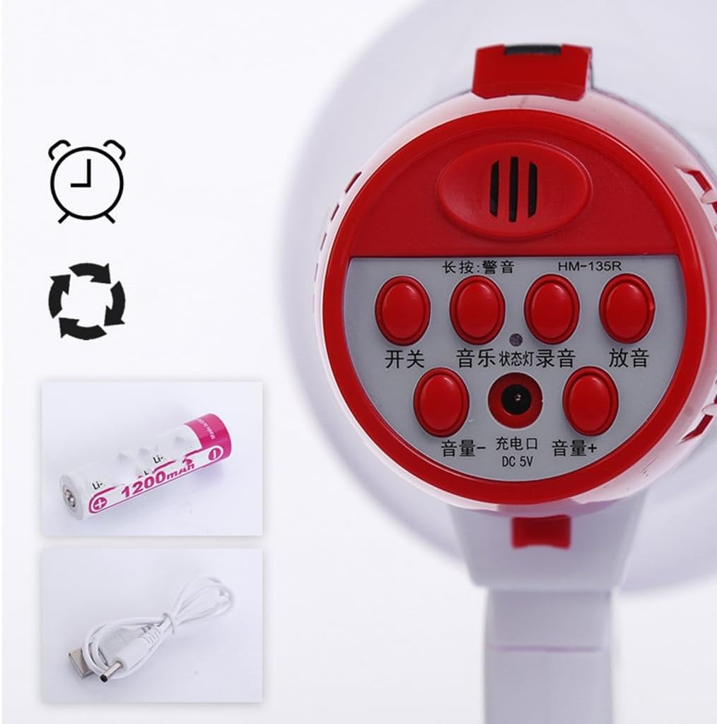 Hand-held Loudspeaker High-Power Peddling Stall Recording Outdoor Propaganda Portable