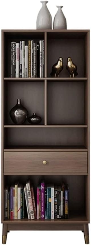 Modern Book Shelf Living Room Shelf Simple Children's Multi-Layer Storage Storage Cabinet Bookshelf Home Partition Study Office Bookcase Shelf (Color : M)