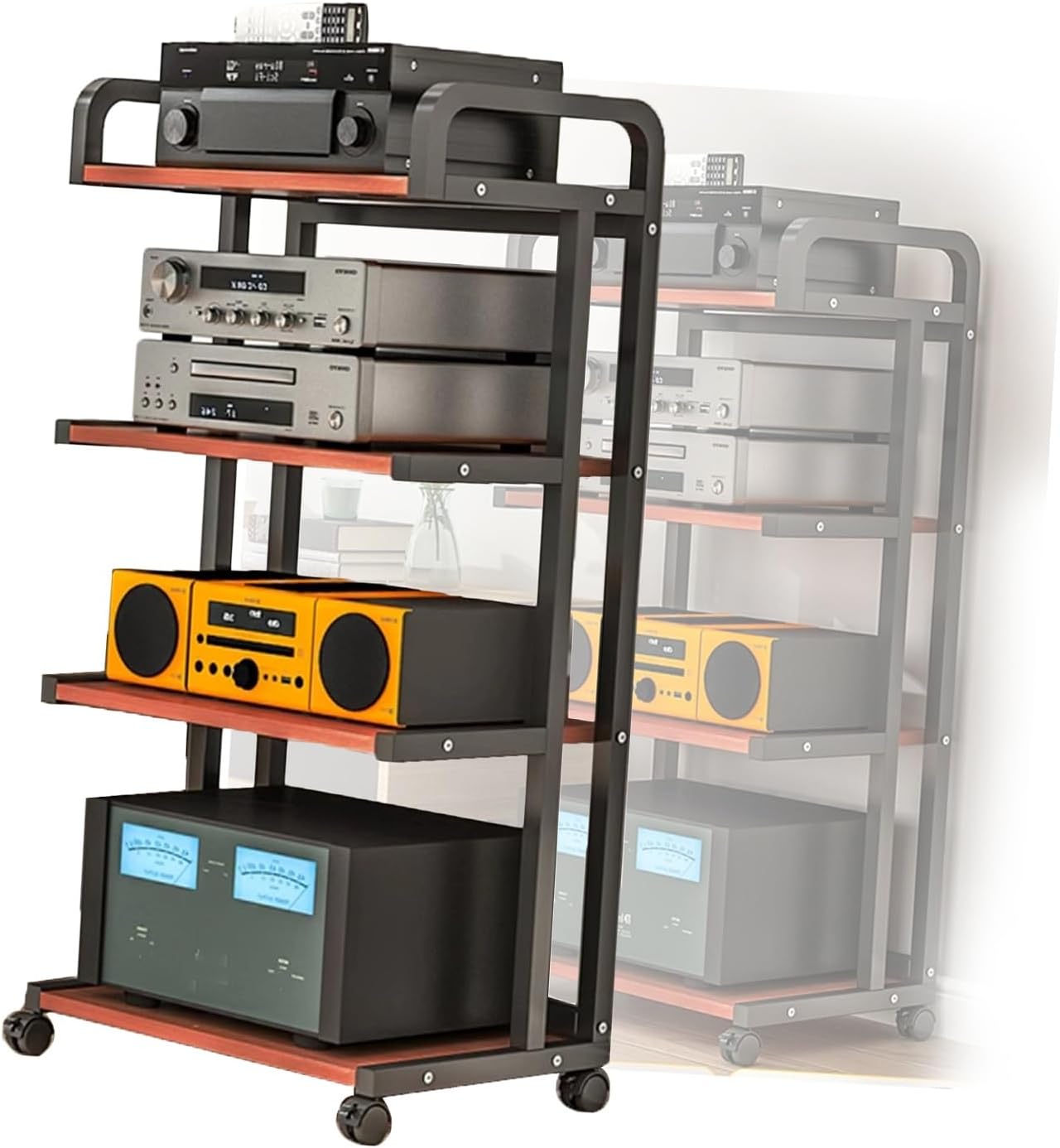 KIYILIHI Audio Media Rack