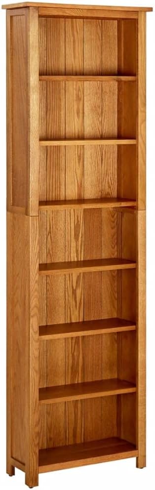 ZQQLVOO 7-Tier Bookcase,Bookshelf,Cube Shelf,Shelving Unit,for Living Room, Office, Study, Hallway, with 7 shelves23.6
