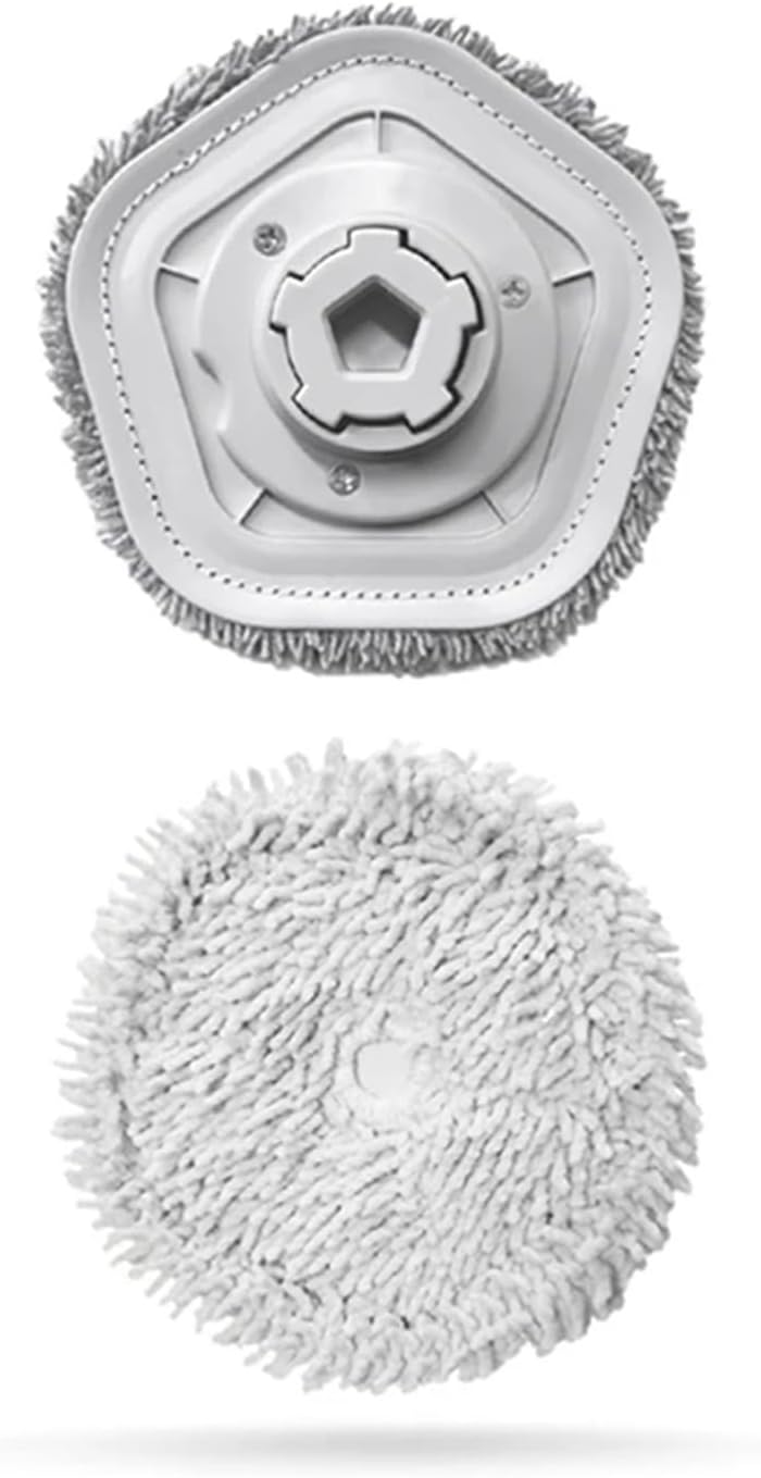 rqhdd Vacuum Attachment Compatible with Xiaomi Dreame Bot W10 / W10 Pro Self-Cleaning Robot Vacuum Mop Cloth Cleaner Replacement Spare Part(Set L)