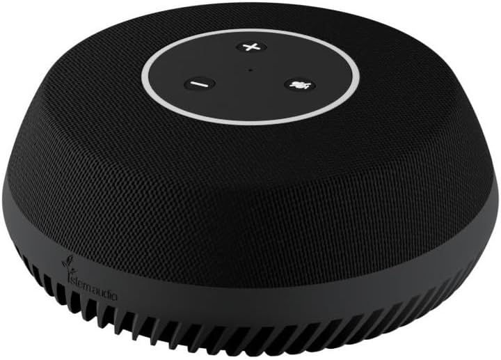 Shure Stem Table Array Speakerphone, 9 Built-in Microphones, Enhanced Audio, Echo Cancellation & Auto Gain Control, Quick & Easy Setup, PoE+, Compatible with Leading Video Conferencing Platforms