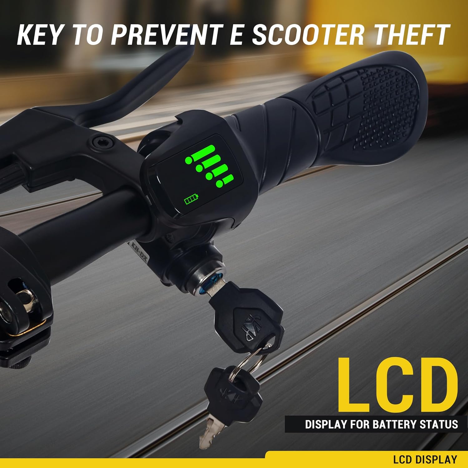 Phantomgogo Electric Scooter for Adults Foldable Scooter with Seat & Carry Basket E-Scooter with Brushless Motor 15MPH 265lbs Max Load E Mopeds for Adults Commuter