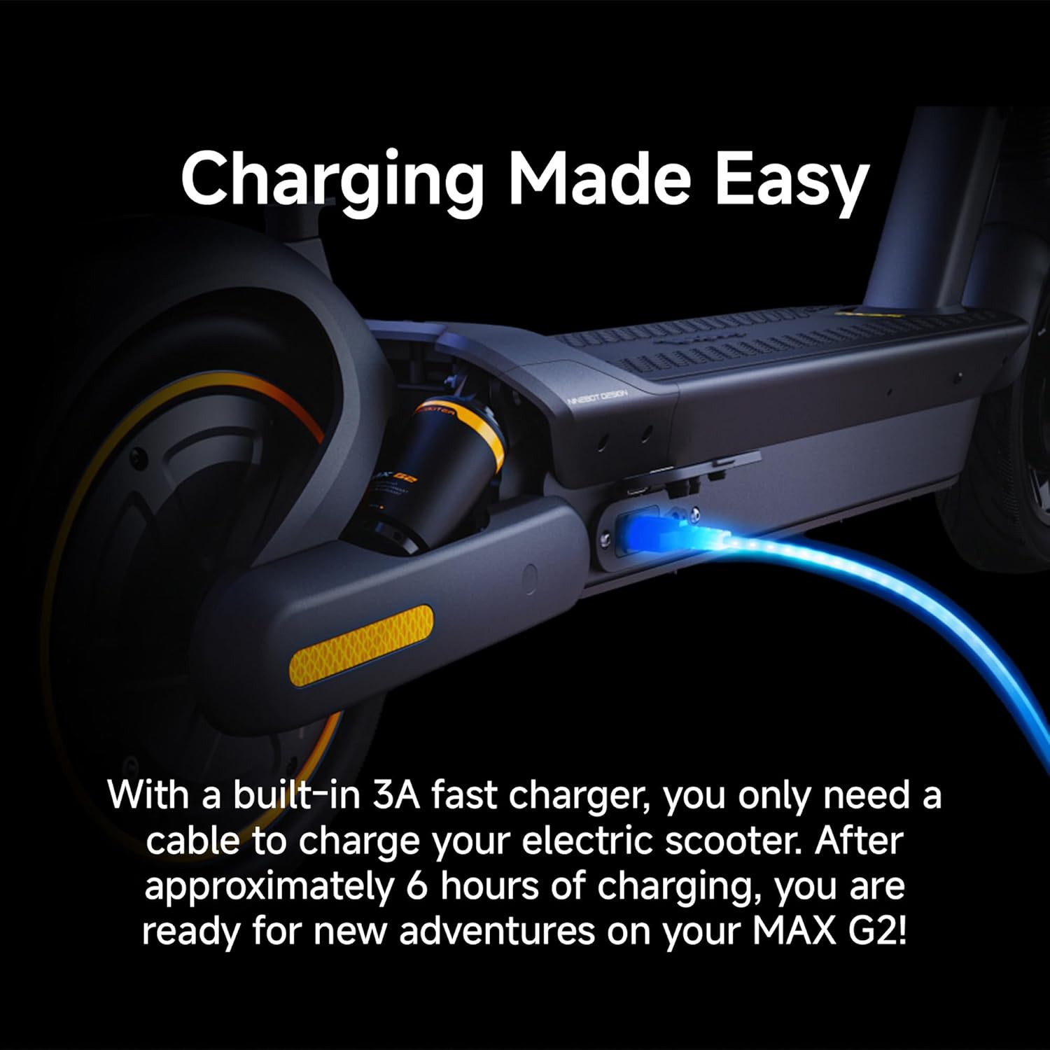 Segway Ninebot MAX Series Electric Scooter, Up to 22–28 MPH, Long Rang, Dual Suspension & Braking System, Fast Charging, Scooter for Adults, UL-2272 2271 Certified (G2/G3)