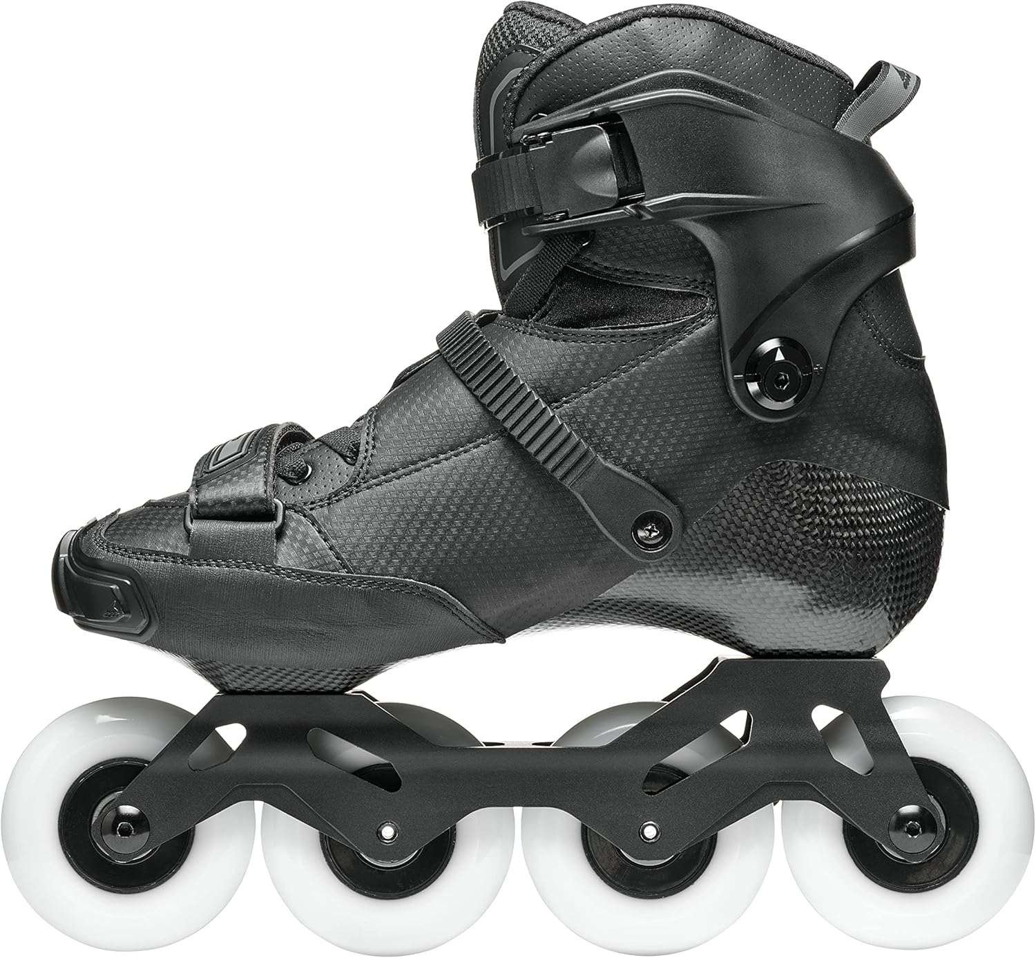 Rollerblade Crossfire Unisex Adult Slalom Inline Skate, Black, Urban Performance Inline Skates
