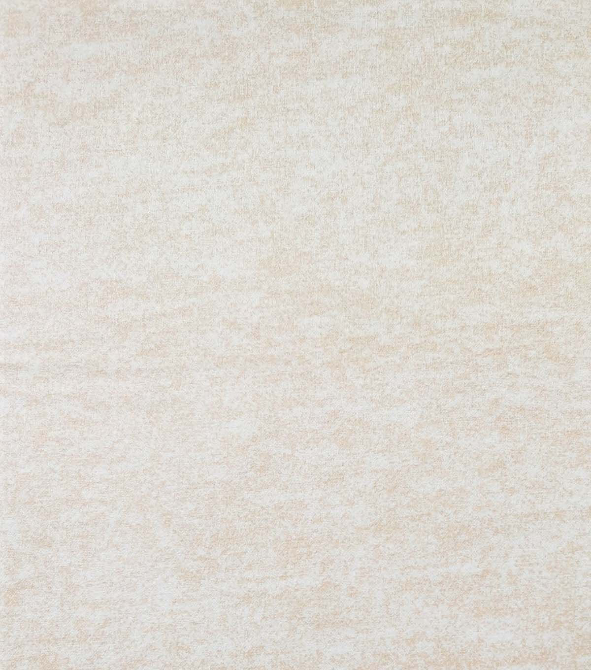 White Heathered Luxe Flannel Fabric