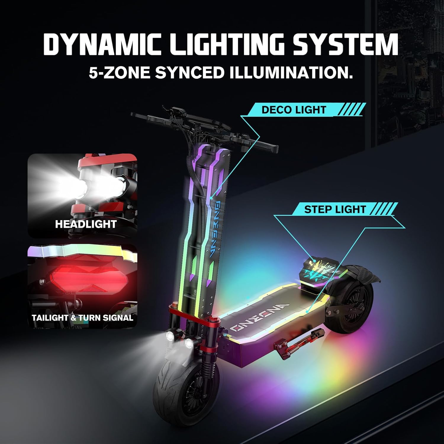 Electric Scooter Adults, Fast 34/45/55Mph E-Scooter for Adult and Teens, 40/55/70 Miles Long Rang, 10/11/12 Inch Off-Road Tires, Portable and Foldable Escooter Commuter