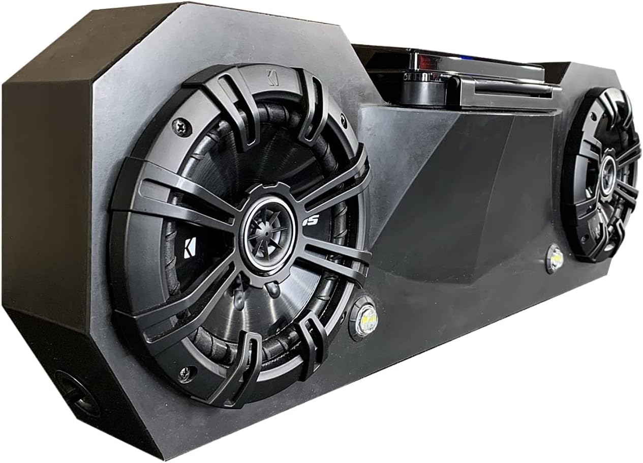 Galena Universal Radio Stereo bt Capable Sound bar utv Golf cart Speakers pods