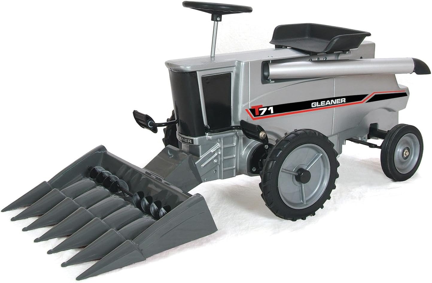 Scale Models Gleaner T71 Pedal Combine with Corn Head, Made in The USA FT-0978