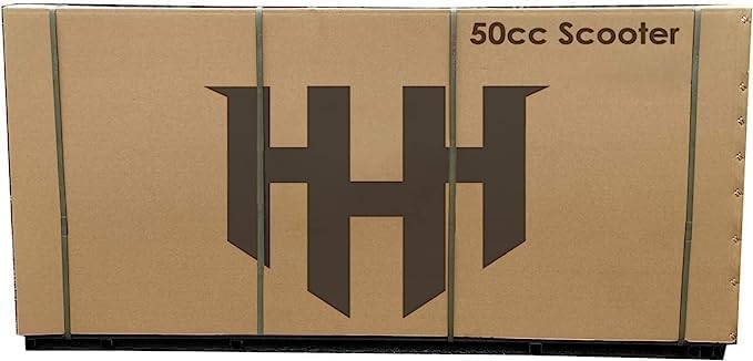 Renegade TPGS-805 SILVER 49cc Automatic 4 Stroke 30mph Moped Scooter w/ Trunk