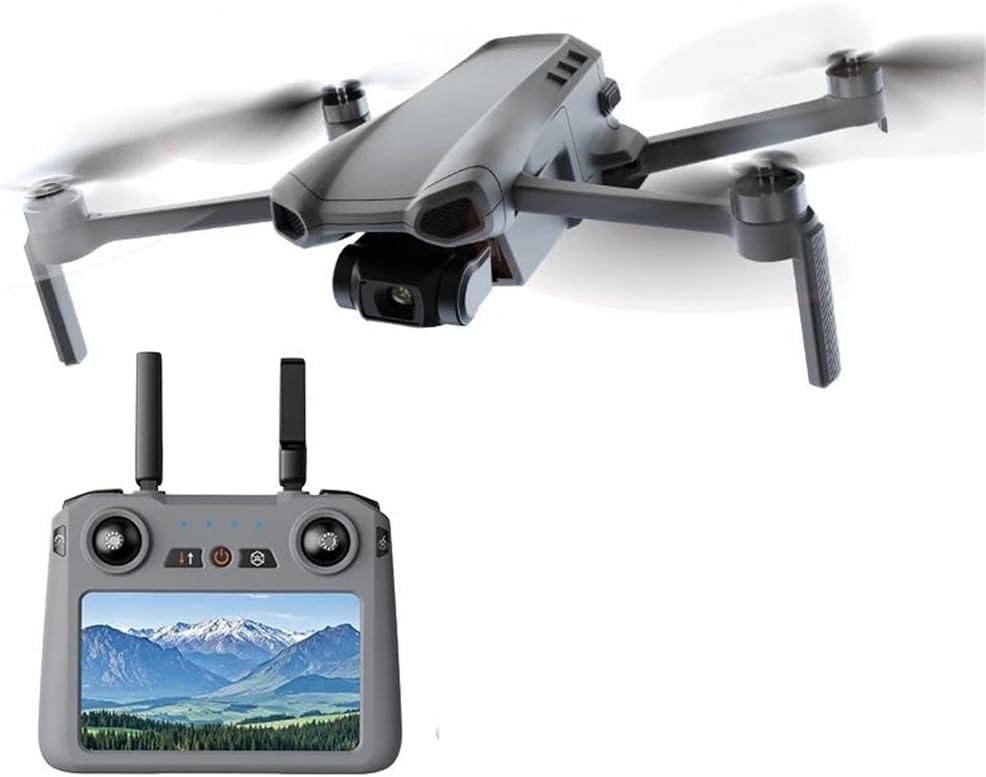 Triple Battery,017 4K Camera Drone with 3-Axis Gimbal, 249g Foldable Quadcopter, 10KM HD Transmission, 35min Flight,GPS Smart Follow