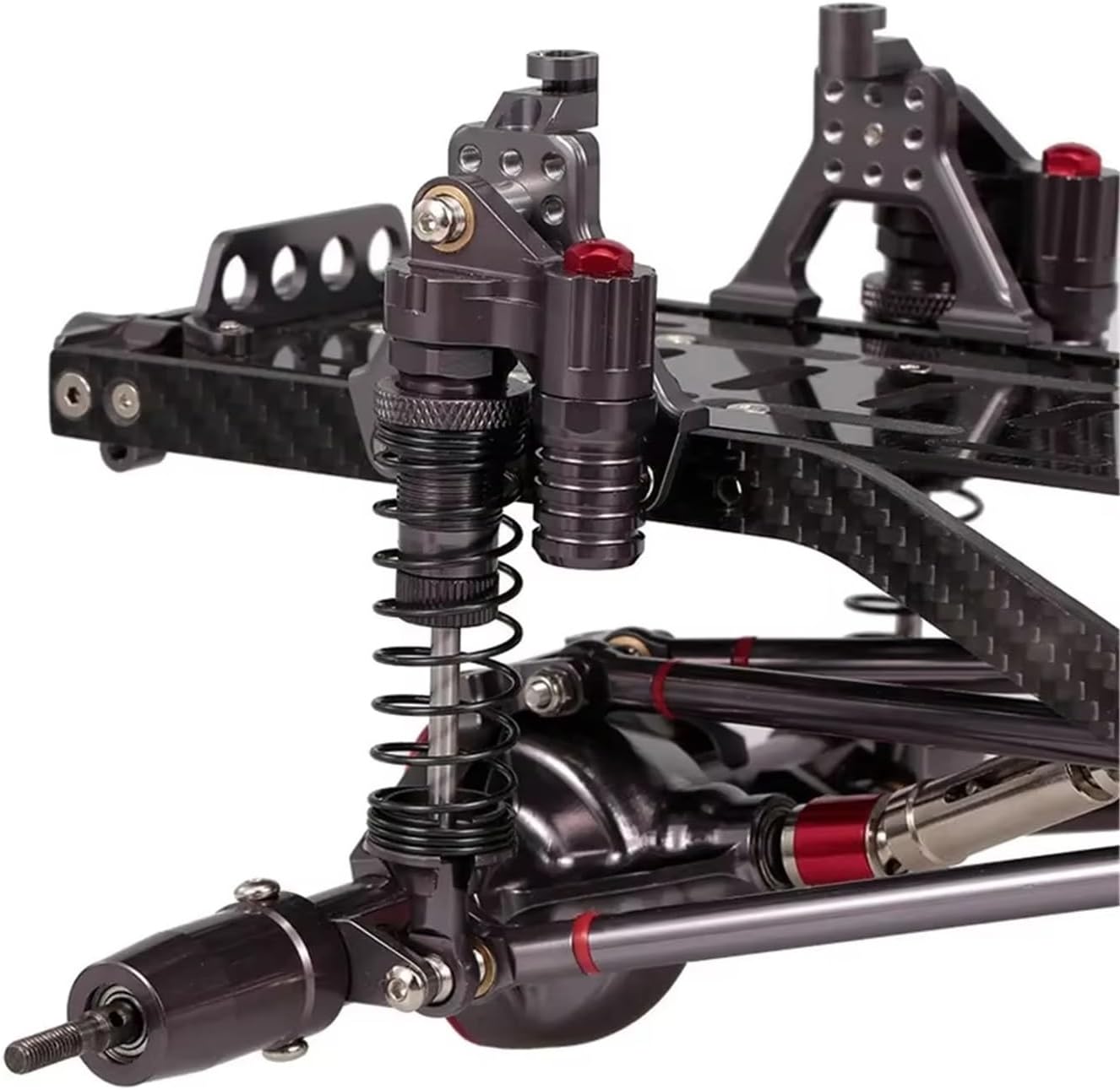 for AXIAL for SCX10 for 1/10 RC Crawler for Climbing Car DIY Frame Kit CNC Aluminum RC Car Parts