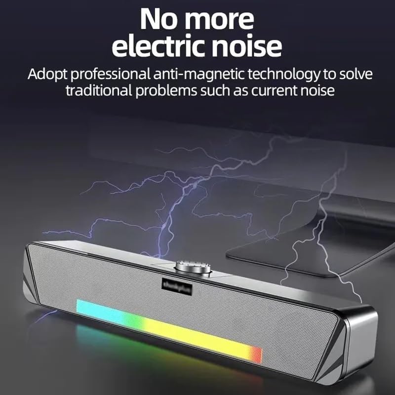 5.0 Speaker 360 Home Movie Surround Sound Bar Audio for Desk Computer Subwoofer