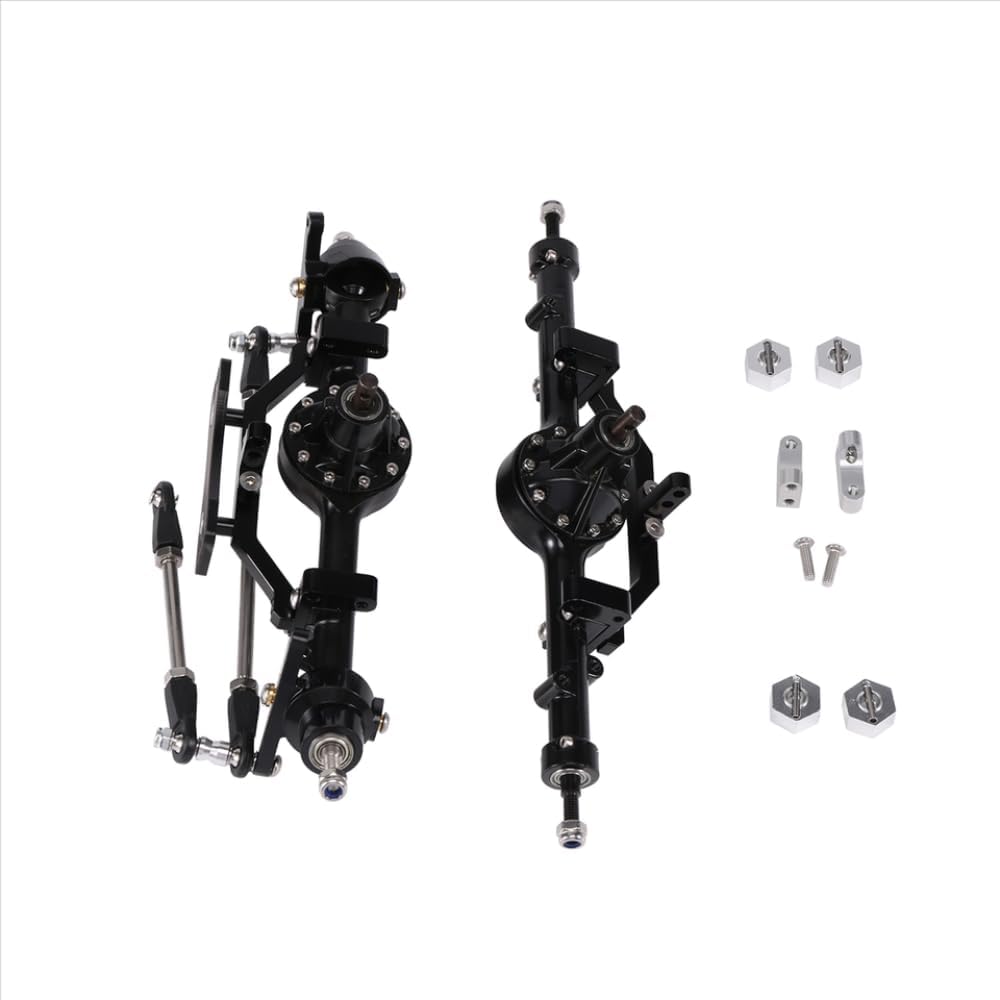1/10 RC CNC Front Rear Axle Set Compatible With D110 Gelande II TF2 Yota II Models X59A