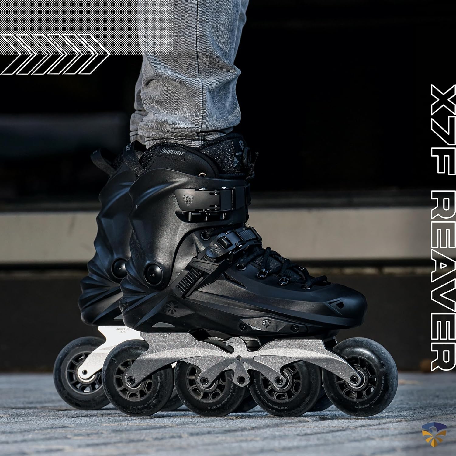 Flying Eagle X7F Reaver Adult Inline Skates Urban Professional, Roller Skate Adults, Outdoor Inline Roller Skates Shoes, in line Speed Rollerblading Skating Shoes for Men and Women