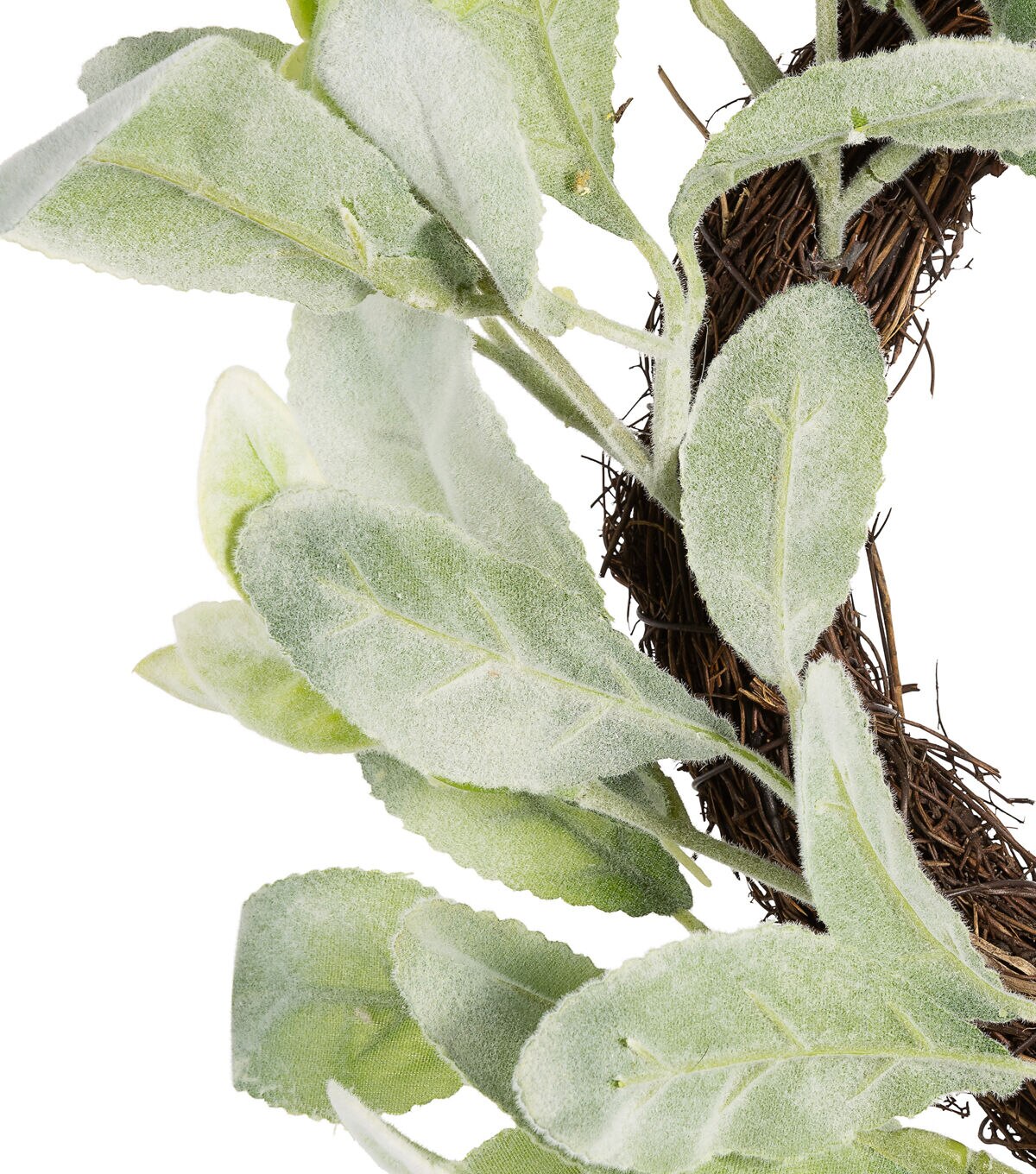 14 Mini Lamb's Ear Wreath by Bloom Room