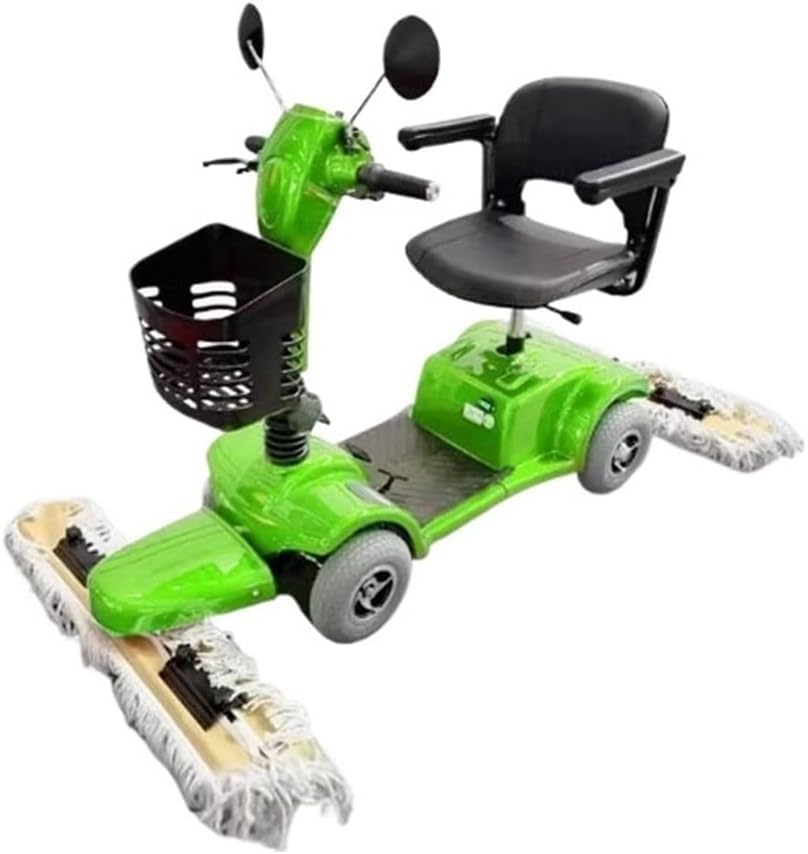 FURUIM2024M Industrial Sweeper Machine Driving Electric Dust Cart, Commercial Floor, Property Factory Workshop, Cleaning Vehicle, Floor Scrubber Floor Scrubber(Green)