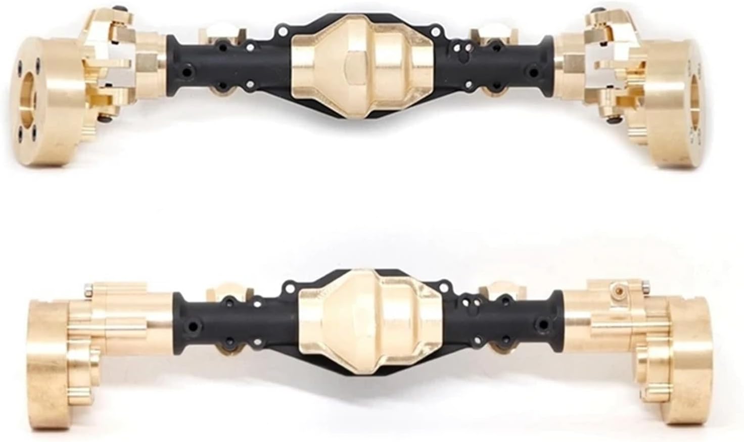 RC Vehicle Axles Compatible with Yikong for YK4082 YK4083 for Absima for Yucatan 1/8 RC Crawler Car Upgrade Parts Metal Front and Rear Portal Axle Housing