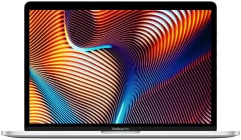 2019 Apple MacBook Pro with 2.8GHz intel Core i7 (13-inch, 8GB RAM, 512GB SSD) (QWERTY English) Silver (Renewed)