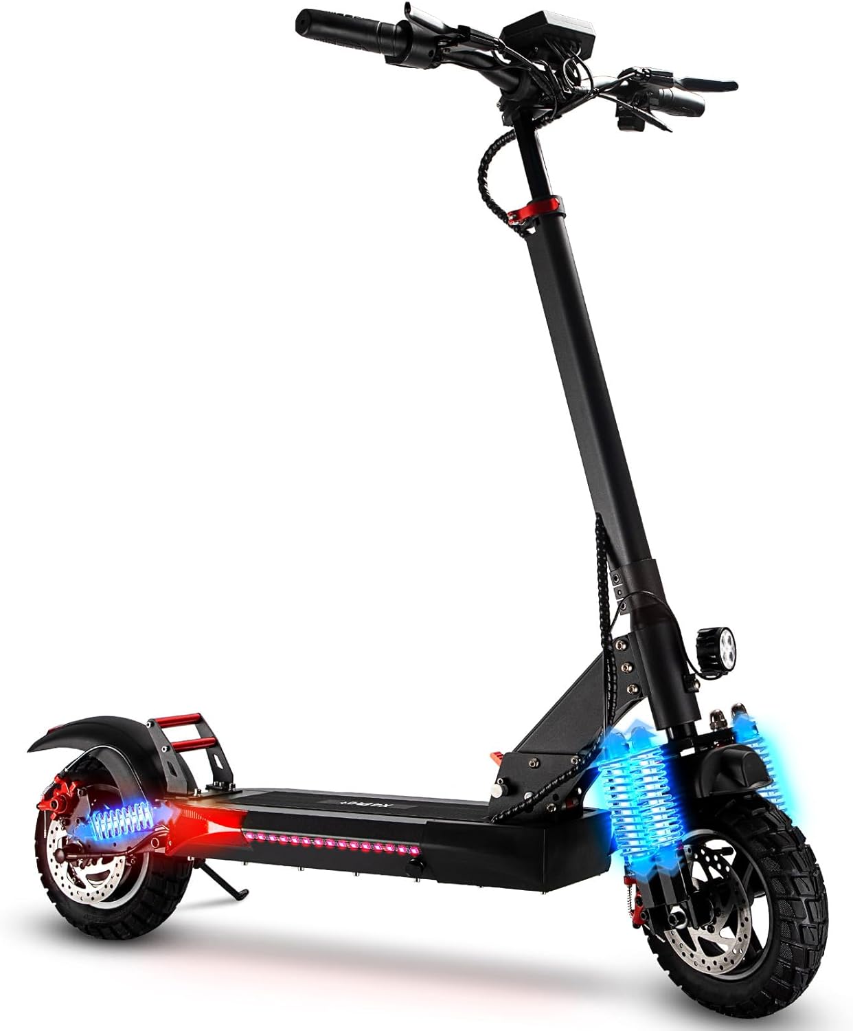 Electric Scooter for Adults 800W Motor 22 Mph 34 Miles RangeFast Speed Heavy Duty 264 lbs 10 inch Off Road Foldable e Scooter Mobility e Scooters for Girls Men Teens