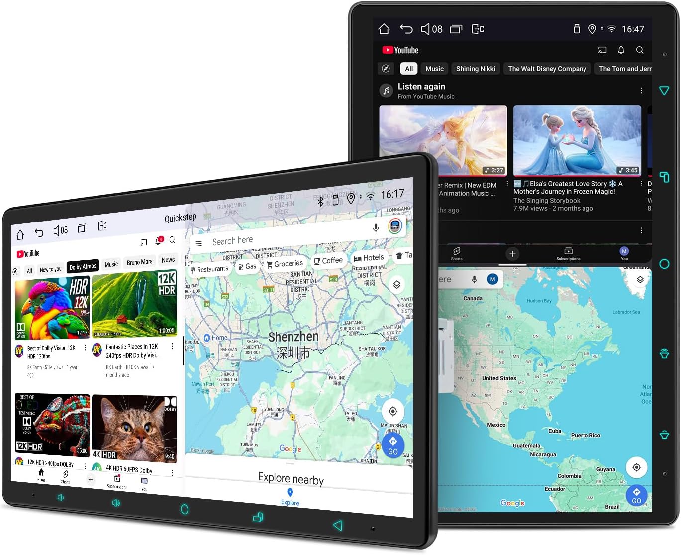 JOYING Car Stereo 11.6 Inch Single Din Touchscreen Radio with CarPlay & Android Auto