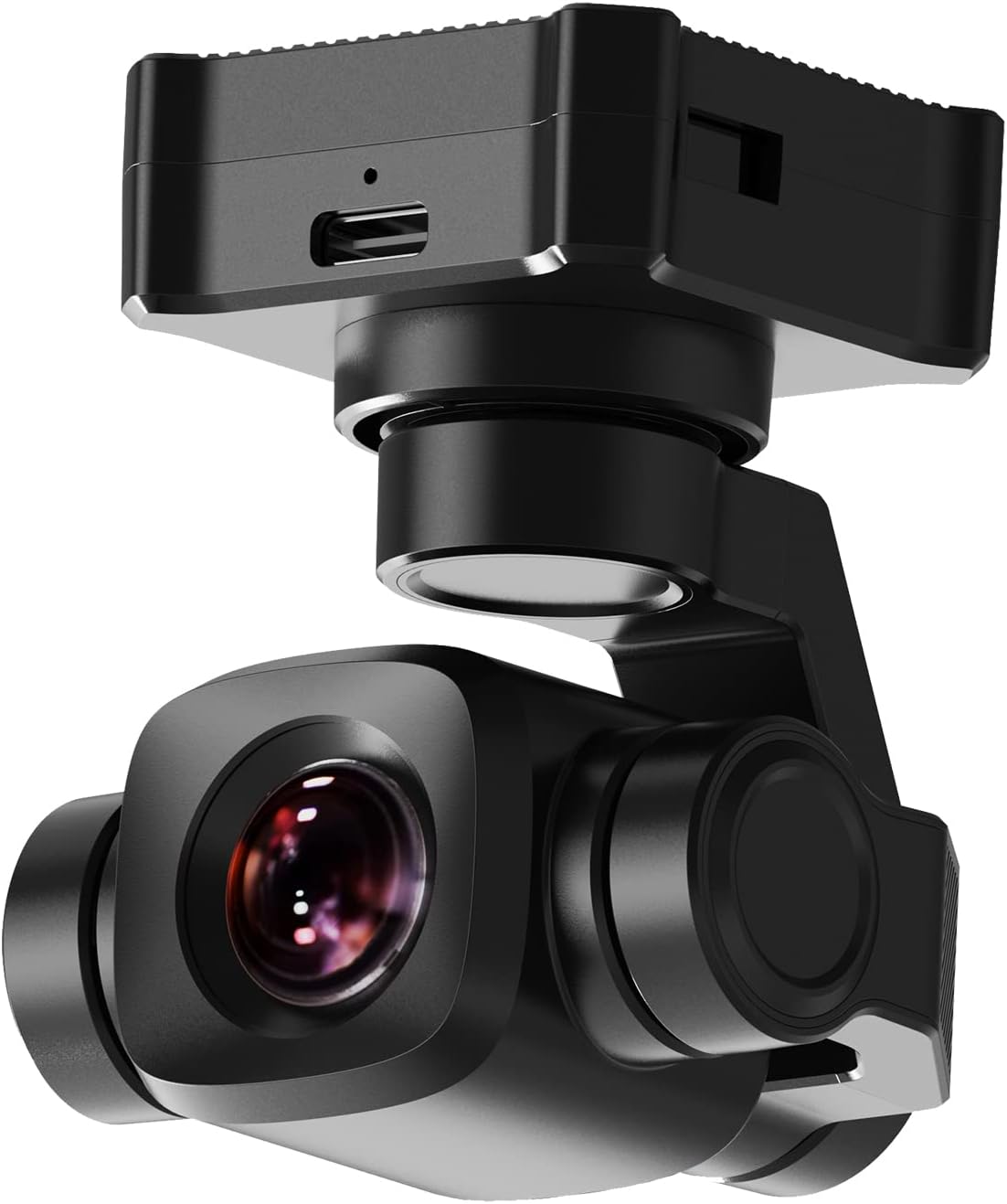 SoloGood FPV Camera SIYI A8 Mini Gimbal Camera 4K 8mp HD 6X Digital Zoom with AI Smart Identify and Tracking HDR Starlight Night Vision for UGV USV RC Plane FPV Drones Robot