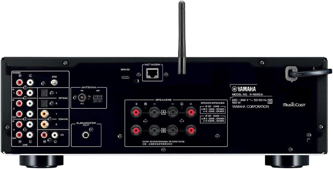 Yamaha Audio R-N600A Network Receiver with Streaming