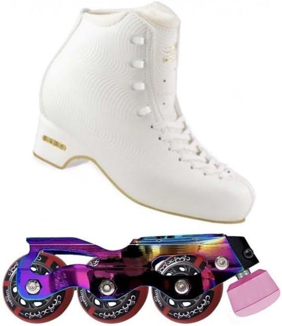 L'Estel Skates - STD Skates & Wheels - Edea Wave+STD Starlight Professional - Inline Figure Skates