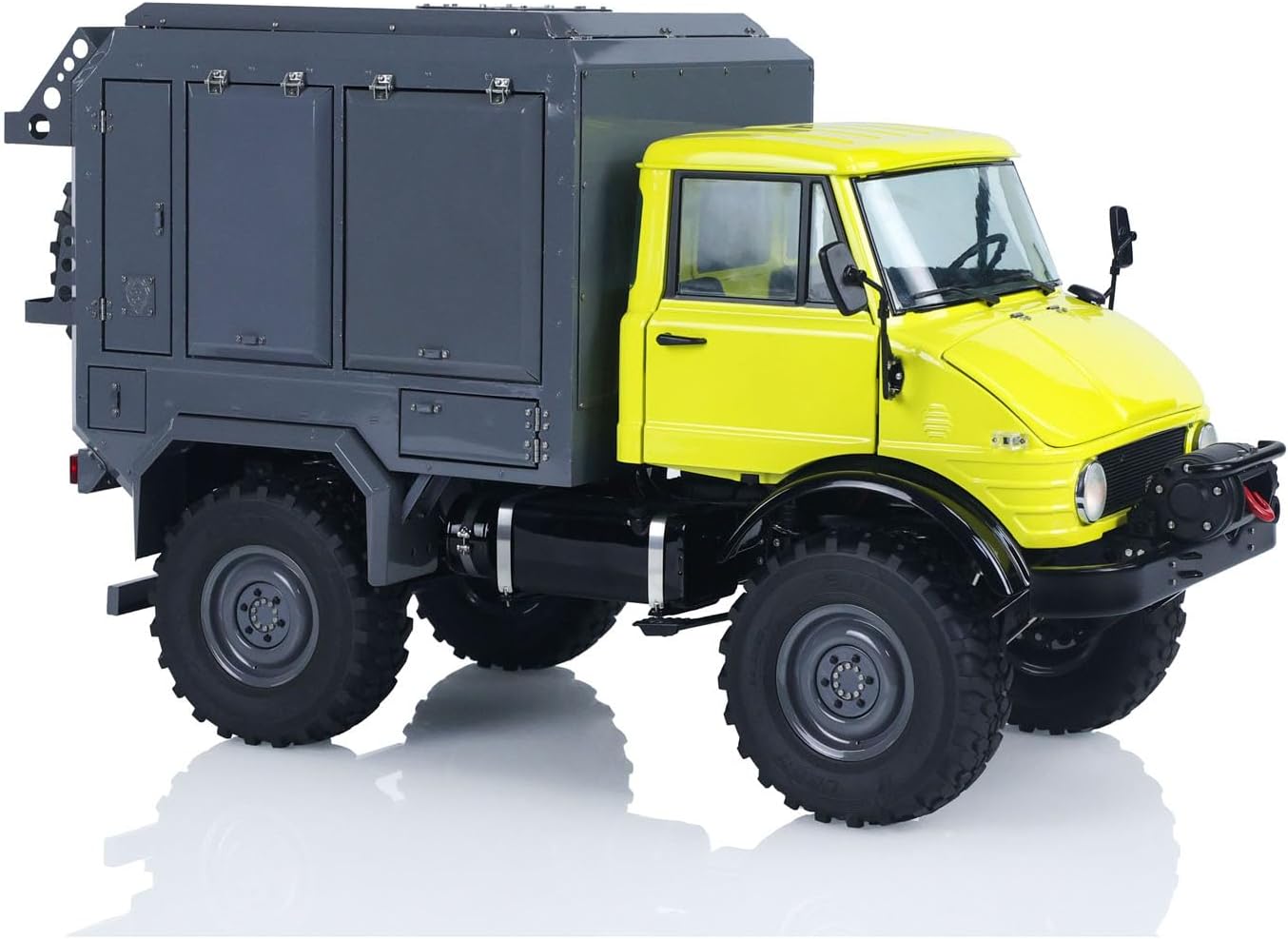 TOUCAN RC HOBBY Metal LESU 1/10 4 * 4 RC Off-Road Car RAVE-UM406 Electric Remote Control Recreational Vehicle 2Speed Gearbox Winch I6S Radio