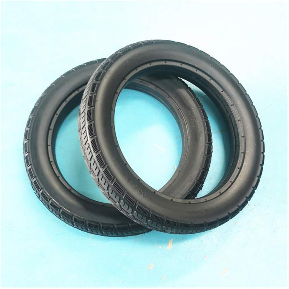Electric Scooter Tire 16X3.0 Explosion-Proof Solid Tire 3.00 Free Inflatable Tire 16 Inch Anti-Skid Wear-Resistant Tire 300-12 Electric Tricycle Tire,Wearable ()