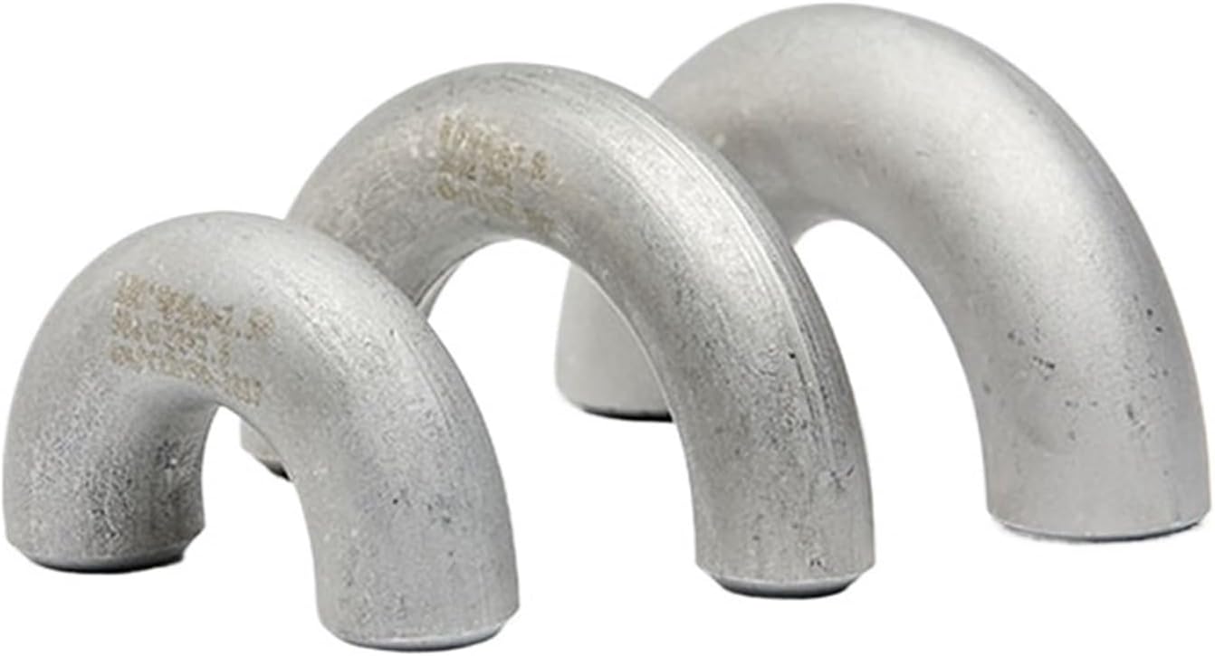 304 stainless steel welded and stamped seamless pipe fittings, 180 degree elbow, U-shaped bend, long radius, industrial grade(159-4)