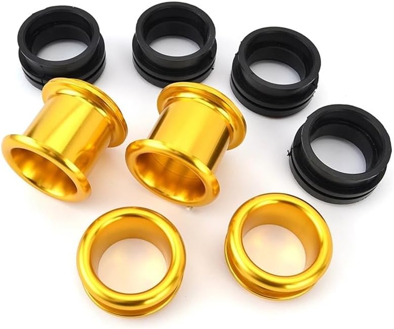 Replacement accessories ZX-4R ZX-4RR ZX 4R 4RR Intake Cup Wind Flow Air Box Air Filter Funnel Suitable for ZX4R ZX4RR 23-2025(Gold)