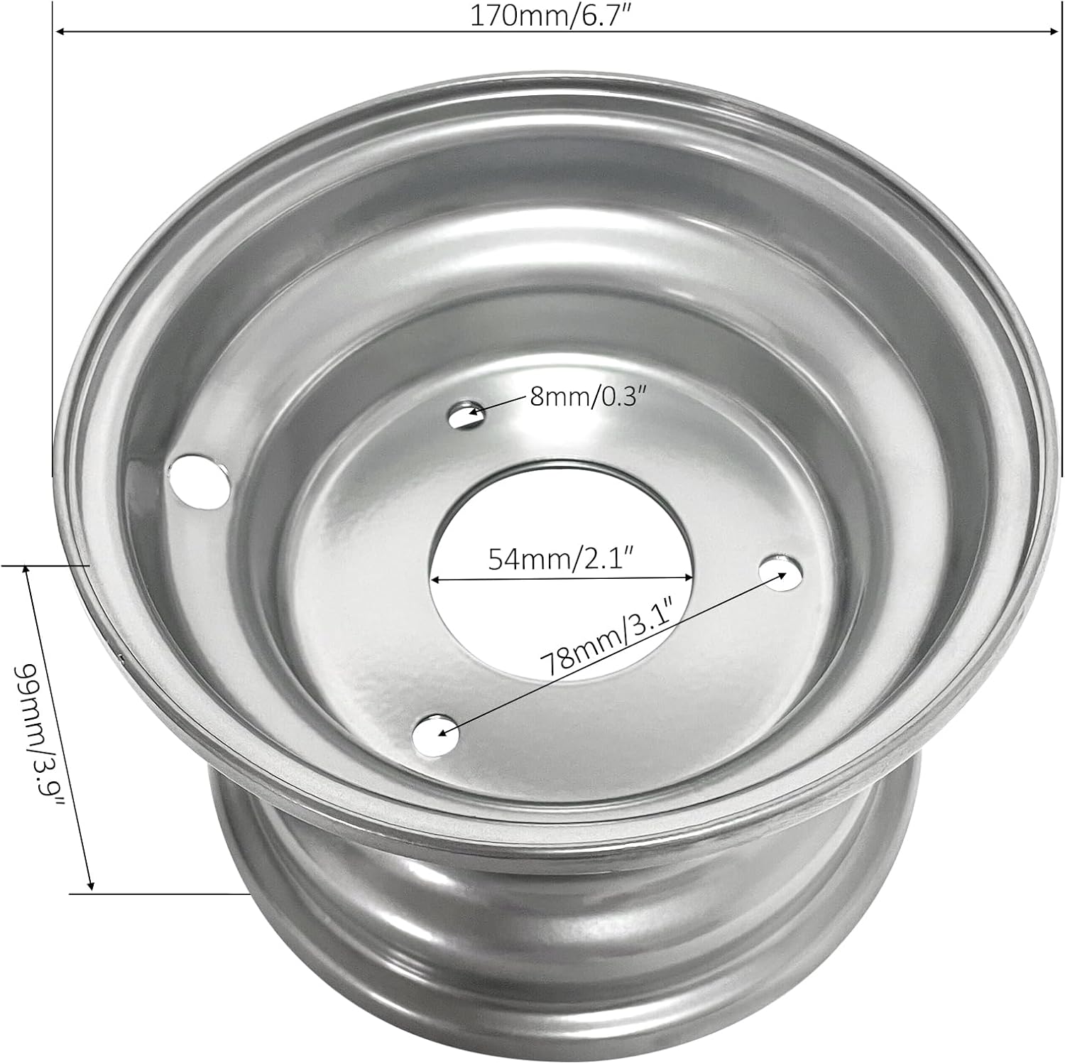 4 Pack 145/70-6 145x70-6