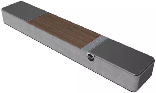 Klipsch Flexus Core 100 2.1 Ch All-in-One 100W Soundbar, Dolby Atmos, Walnut Finish 1071980-WN - Walnut color (Renewed)