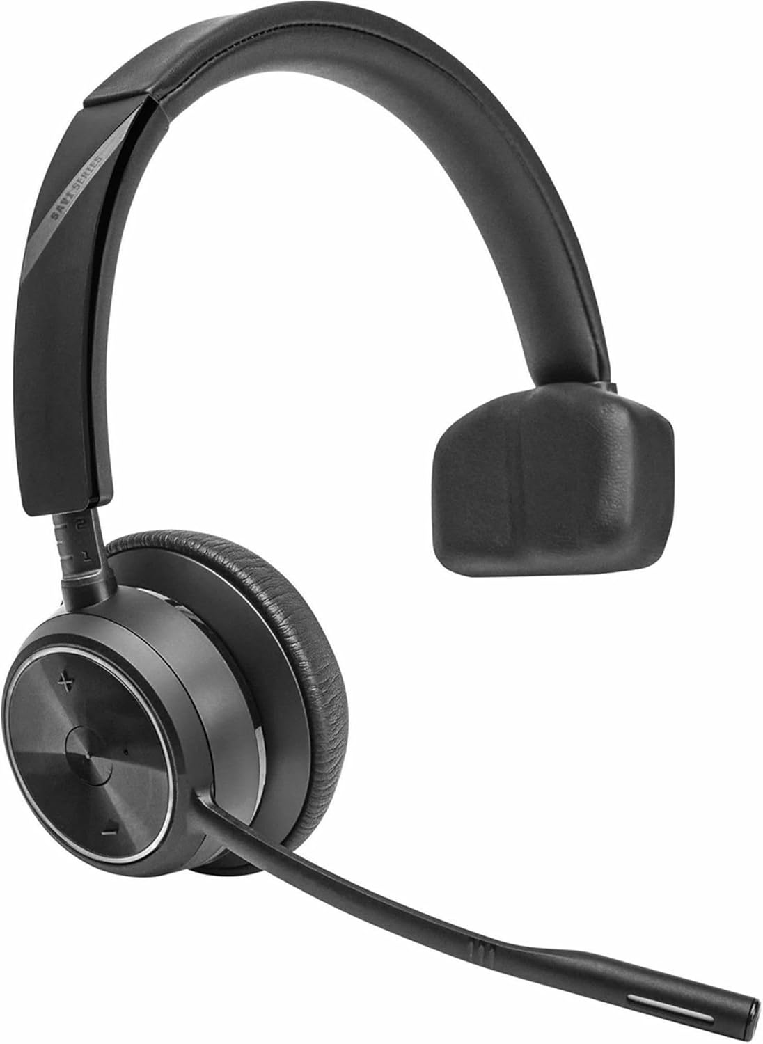 Poly Savi 7410 Office Monaural DECT 1920-1930 MHz Headset - Microsoft Teams Certification - Mono - Wireless - Bluetooth/DECT - 590.6 ft - 20 Hz to 20 kHz - Over-the-head - Monaural - Supra-aural - Noi