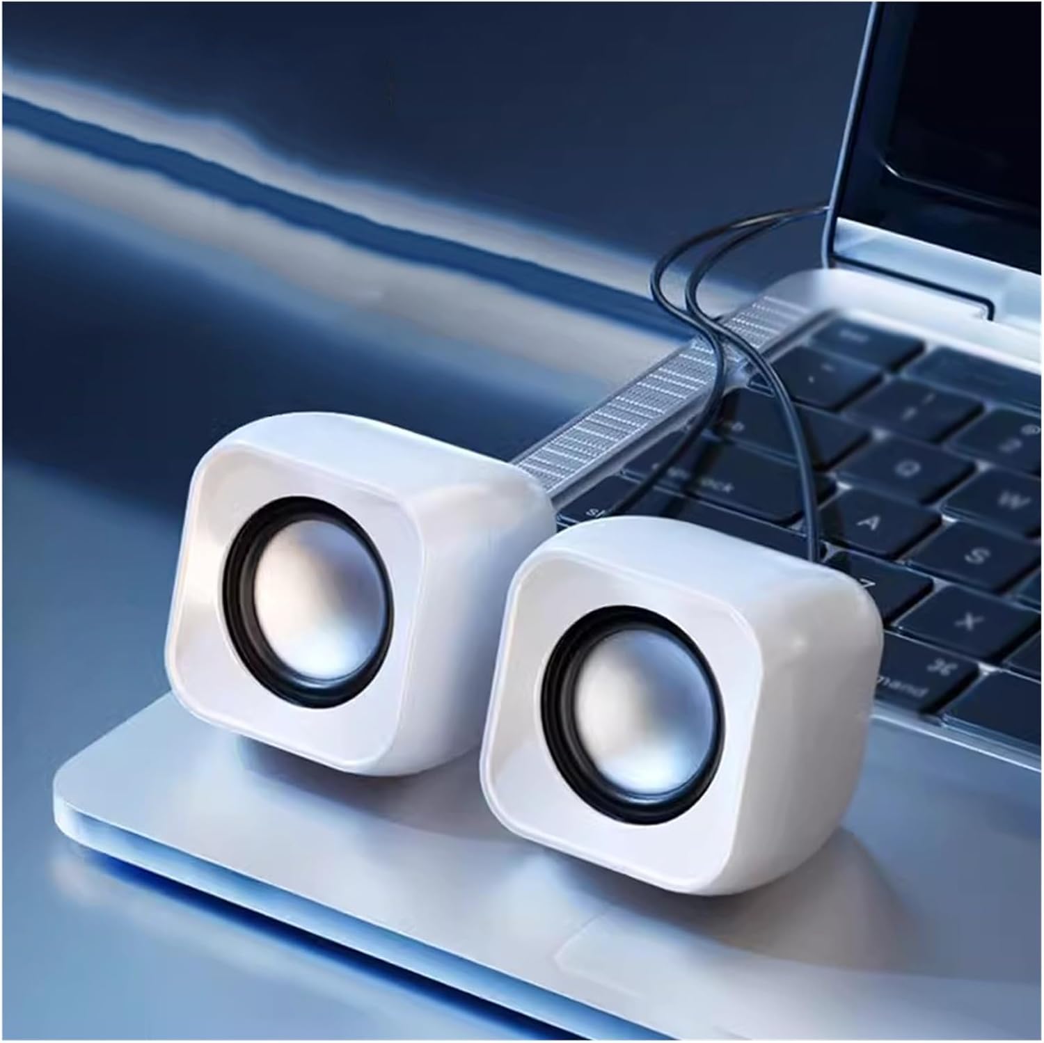 Computer Audio Desktop Home Wired Small Speaker Desktop Subwoofer(E)