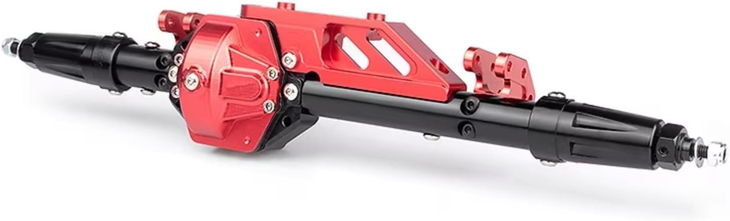 Compatible with Axial for Wraith RR10 90048 1/10 RC Crawler Car Upgrades Parts Accessories CNC Aluminum Front Rear Axle Set RC Front and Rear Axle(1Set)