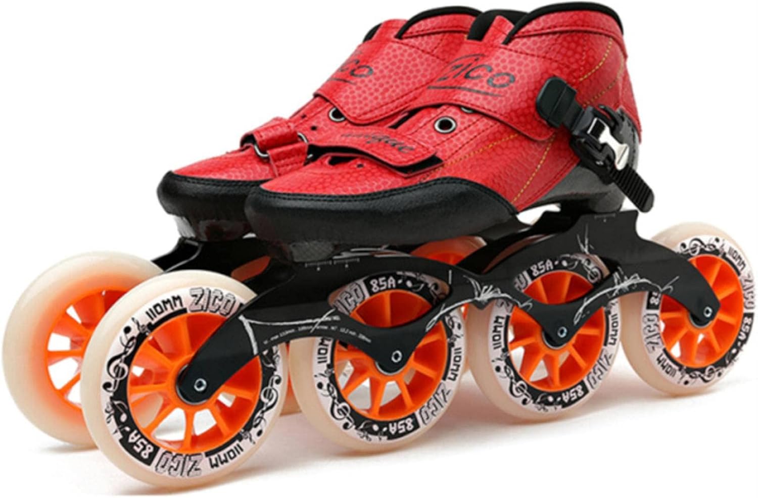 NC Outdoor Speed Racing Long Street Trace Asphalt Road Inline Speed Skates Shoes Carbon Fiber Adults Kids Sport Roller Patines E U48