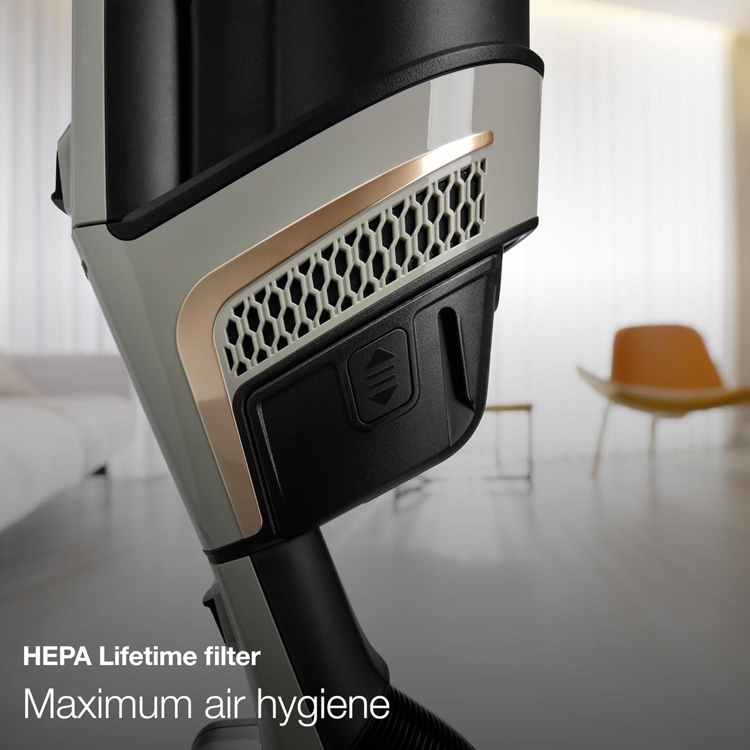 Miele Triflex HX2 Sprinter Vacuum Cleaner,120 min runtime, Cashmere Grey / Rose Gold