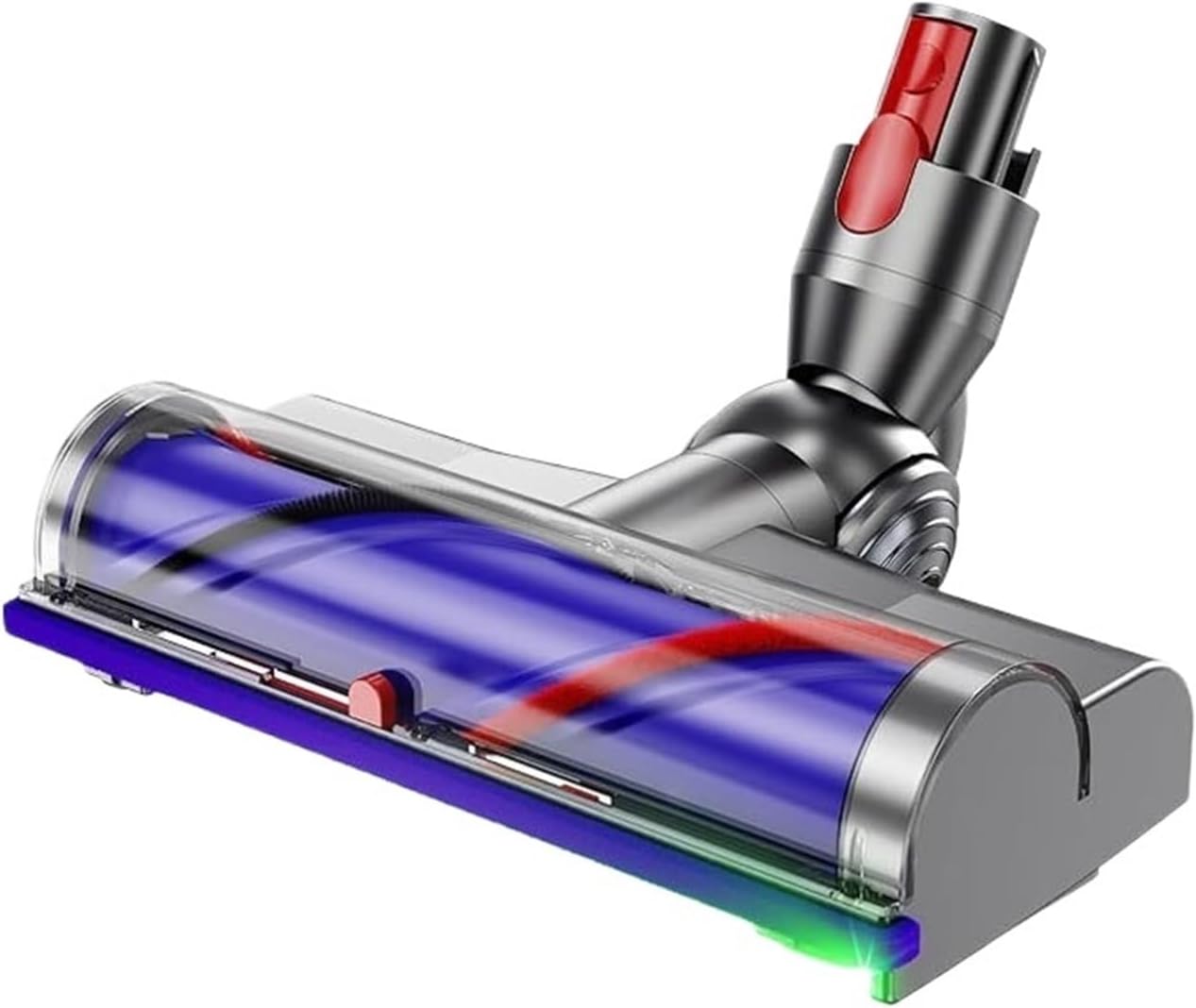 Electric Direct Brush Head Compatibility For Dyson V7 V8 V10 V11 V15 Hardwood Floor Attachment Bristle Roller Brush Vacuum Cleaner Parts