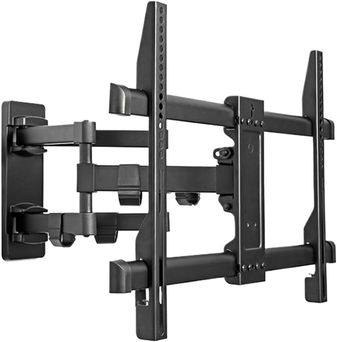 Full Motion Retractable LCD Bracket TV Wall Mount Tilt Swivel Wall Mount Bracket Adjustable Mounting Arm Fits up to 32-70 Inch