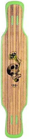 Longboard Skateboard, Freestyle Cruiser, Waterproof and Wood Construction, Cruise Skateboard and Longboard Decks, Lightweight Build (Infuser Deck Only)