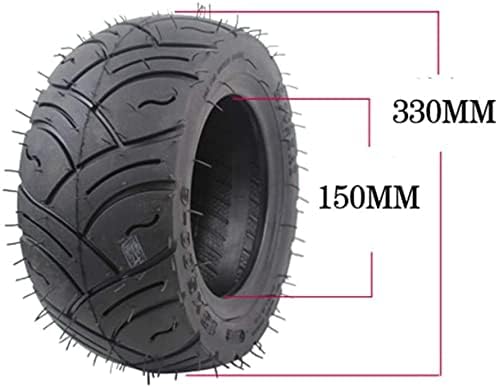 Mobility Scooter Tyres,Explosion- proof Vacuum Tire,Non- slip and Wear-resistant, Suitable compatible with 13- inch Beach Kart Tire Replacement Scooter tires