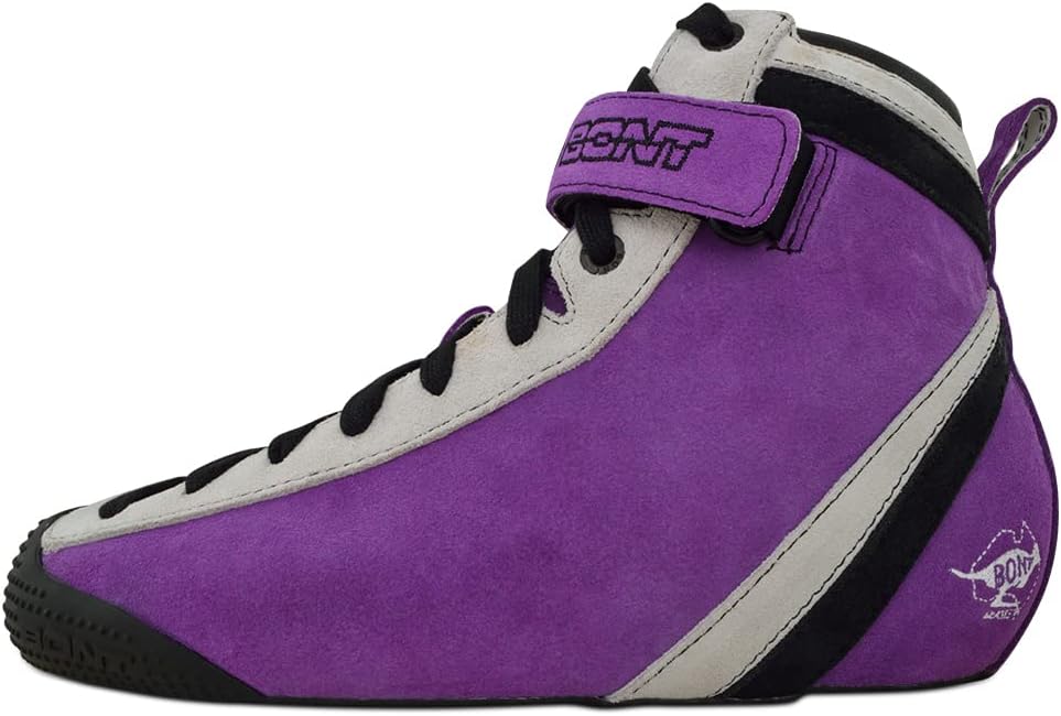 Bont Parkstar Purple Suede Professional Roller Skates for Park Ramps Bowls Street - Rollerskates for Outdoor and Indoor Skating