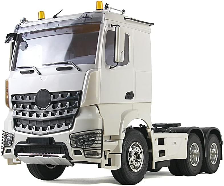 1/14 3Axles Low Top Rc Tractor Trailer Truck US in Stock Kit Motor for DIY Model